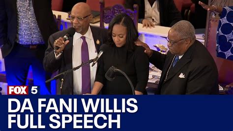 fani willis speech today.